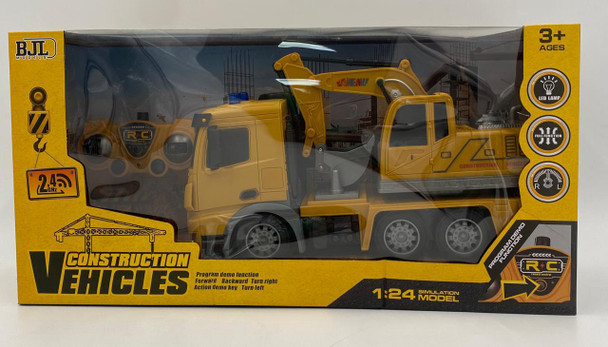 Toy Truck Construction Vehicles 1:24 Model 2.4GHZ  Remote Control BJL R187