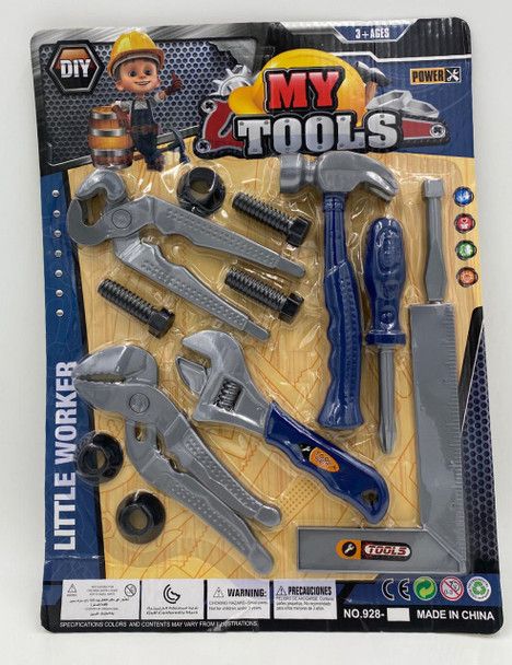 TOY TOOLS SET MY TOOLS LITTLE WORKER DIY R012