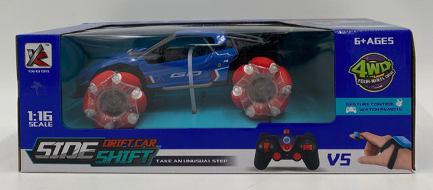 Toy Car Side Shift Drift Car 4WD 2.4GHZ Remote Control R030