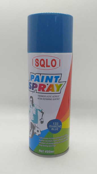 TIN SPRAY PAINT SOLO DIAMOND BLUE #133
