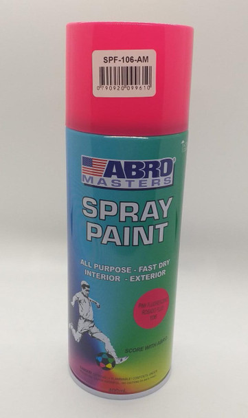 TIN SPRAY PINK FLOURESCENT ABRO #106