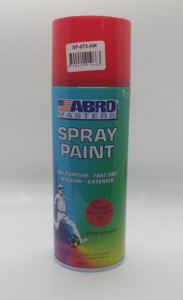 TIN SPRAY RED ABRO #073
