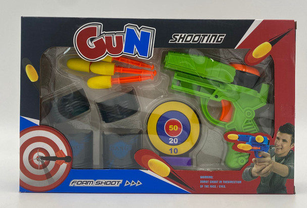 Toy Gun Shooting Foam Shoot Y133