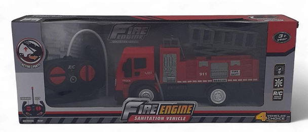 Toy Truck Fire Engine Sanitation Vehicle Remote Control 998-17Y