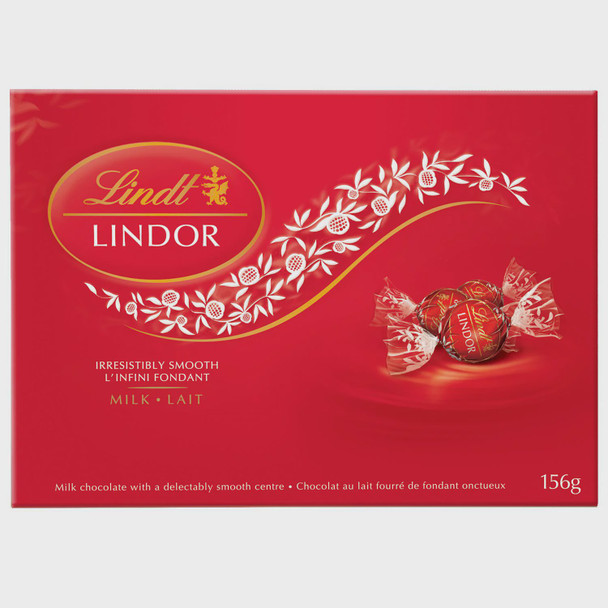 LINDT LINDOR MILK CHOCOLATE BOX 156g - A. Ally & Sons
