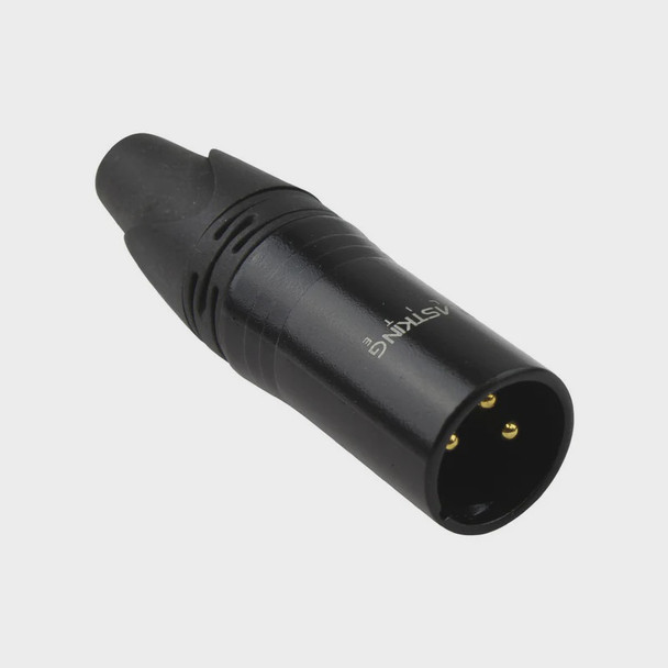 PLUG XLR MALE 3 PIN IBKE-CN16BG BLASTKING SINGLE