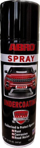 ABRO SPRAY RUBBERIZED UNDERCOATING BLACK 16.25 OZ