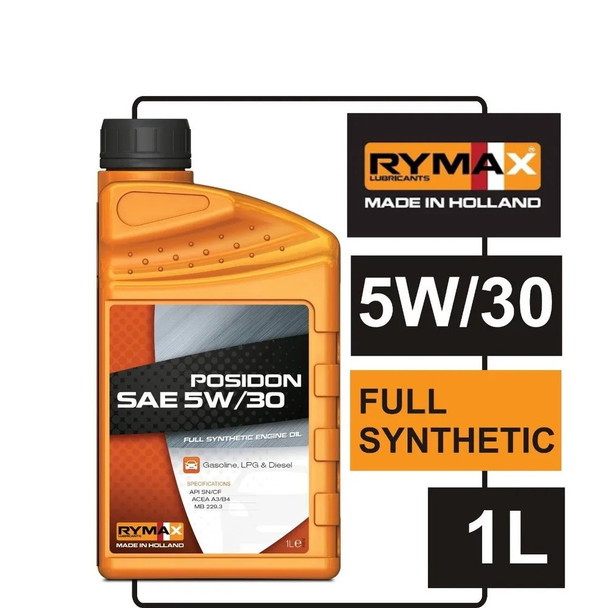 OIL RYMAX POSIDON SAE 5W30 SYNTHETIC 1LITER
