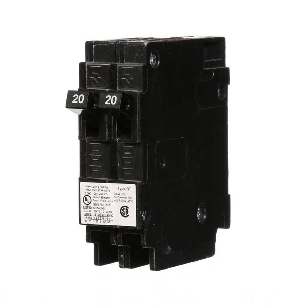 BREAKER 20/20AMPS DUPLEX SIEMENS