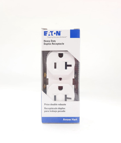 POINT DUPLEX OUTLET 20AMPS 125V EATON 877W/TRBR20W/CR20W