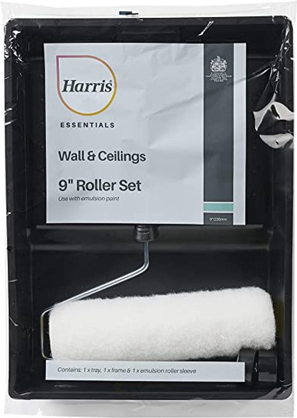 ROLLER BRUSH KIT HARRIS ESSENTIALS 9" #101092002