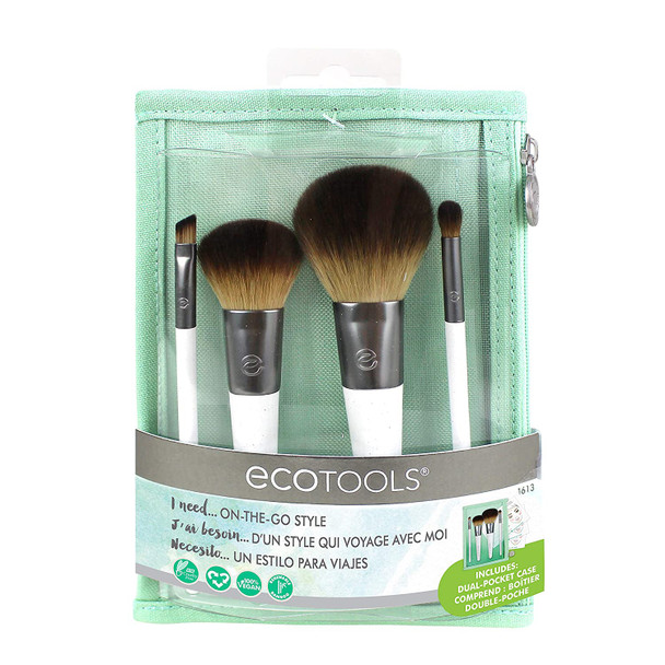 Makeup EcoTools, Brush Set On The Go 4pcs