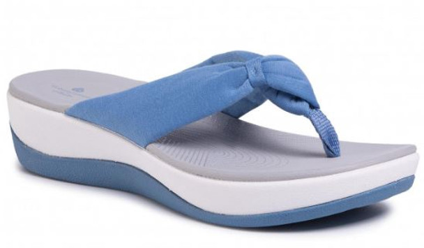 Footwear Women Clarks Arla Kaylie Flip-Flop Blue