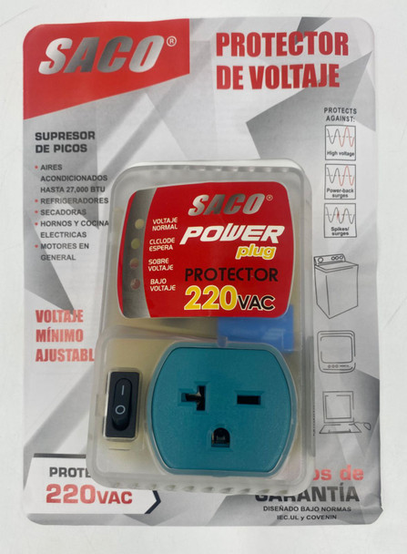 PROTECTOR VOLTAGE SACO 220VAC 04-FR-21568