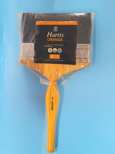 PAINT BRUSH 6" ORANGE WOOD HANDLE 27060