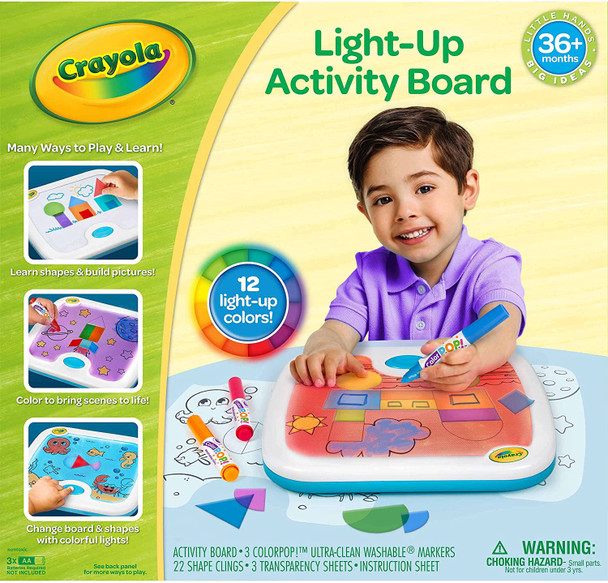 Toy Crayola Light Up Activity Board