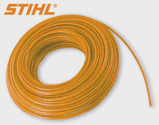 STIHL CORD ORANGE 2.4MM SOLD PER YARD