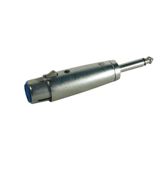 PLUG 1 1/4 MALE MONO TO 1 XLR FEMALE F-67 ZEBRA