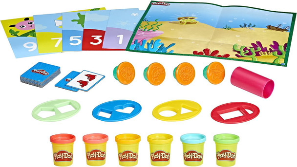 Toy Play-Doh Create and Count Numbers Playset Preschool w/6 playmat