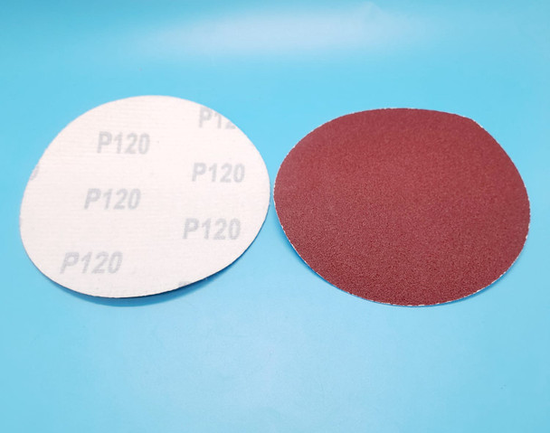SAND DISC VELCRO 4.5" P120 WHITE
