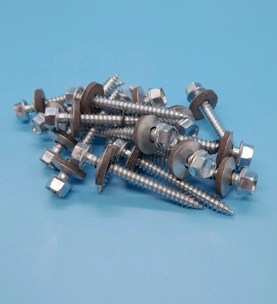 SCREW IND. 2" 10G UNPAINTED METAL-WOOD