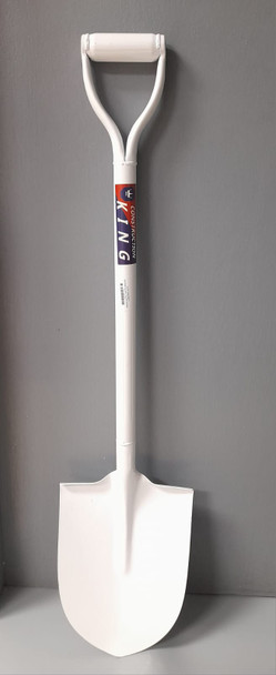 SPADE METAL WHITE KING ROUND CRIMINEL