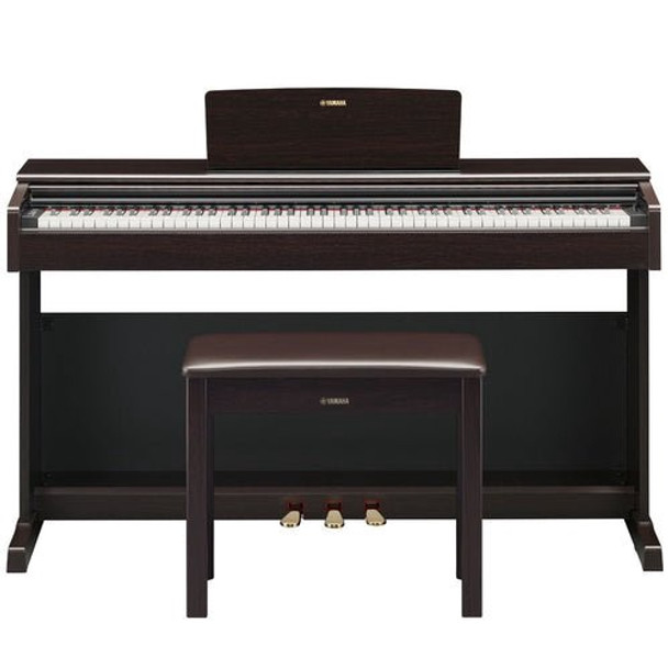 KEY BOARD YAMAHA  YDP-105R 88-KEY ARIUS DIGITAL PIANO WITH BENCH ROSEWOOD