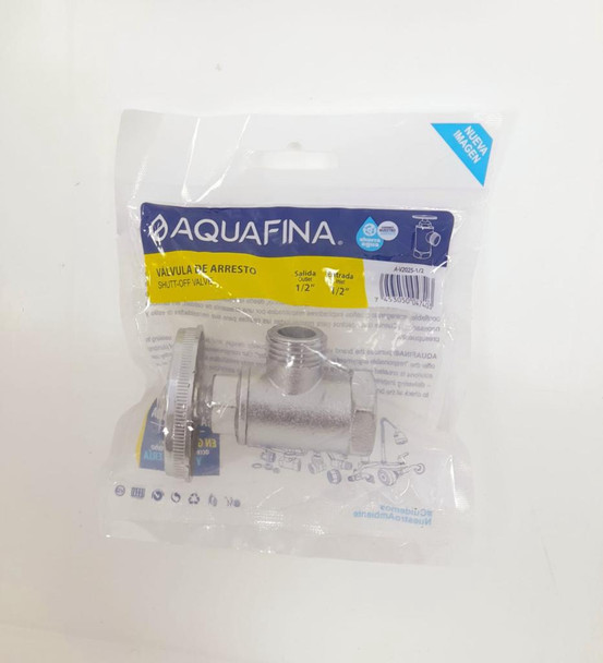 ANGLE VALVE AQUAFINA 1/2" X 1/2" A-V2025-1/2