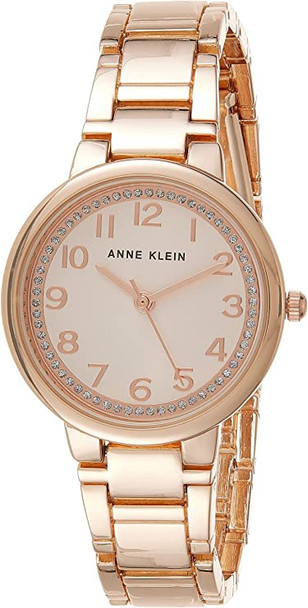 Watch Women Anne Klein Bracelet Rose Gold 3778RGRG