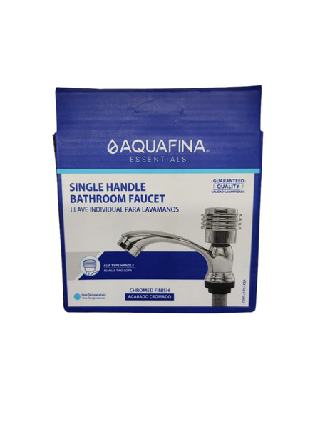 PILLAR TAP 1/2" CHROME AQUAFINA A-F1035