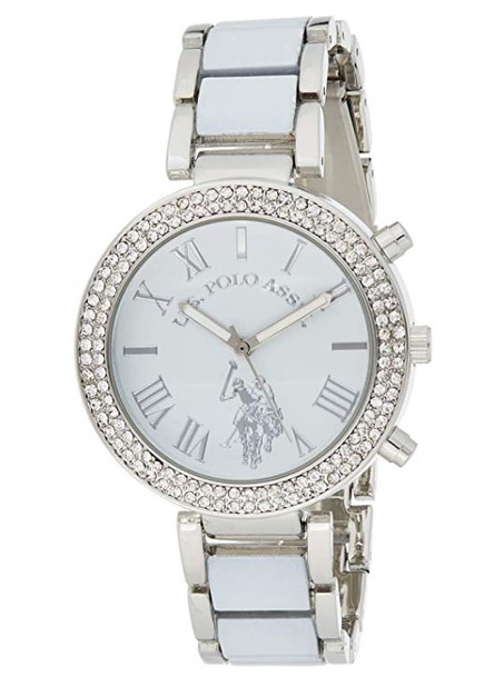 Watch Women U.S. Polo Assn. usc40086 Analog Display Analog Quartz White Watch