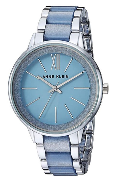 Watch Women Anne Klein Resin Bracelet Dress AK/1413LBSV