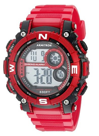 Watch Men Armitron Sport 40/8284 Digital Chronograph