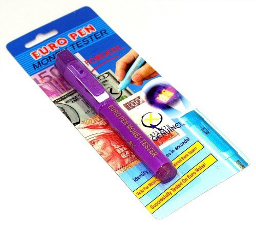 COUNTERFEIT MONEY DETECTOR MONEY TESTER EURO PEN FY-1379