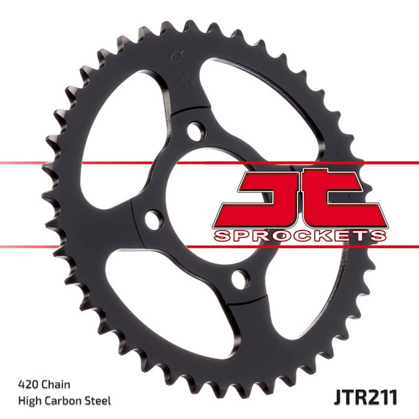 M/CYCLE SPROCKET JT JTR211.36 REAR PITCH 420 JL70 257-36