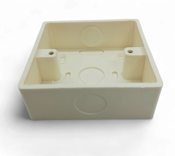 BASE PVC 3" X 3" HEAVY W/20MM KNOCKOUT