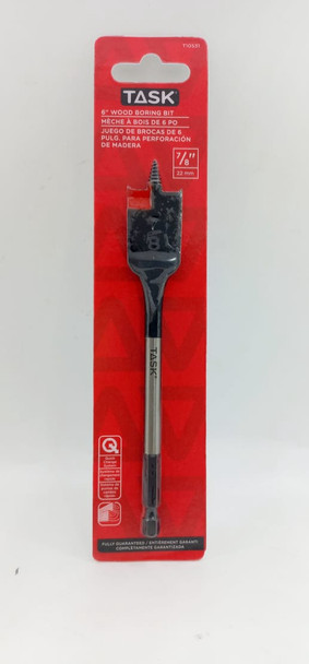 DRILL BIT TASK FLAT WOOD 7/8" T10531