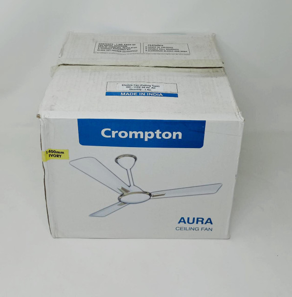 FAN CEILING CROMPTON AURA METAL IVORY 110V