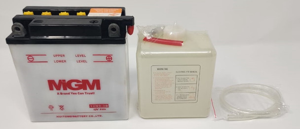 M/CYCLE BATTERY MIGM 12N9-3B WITH ACID