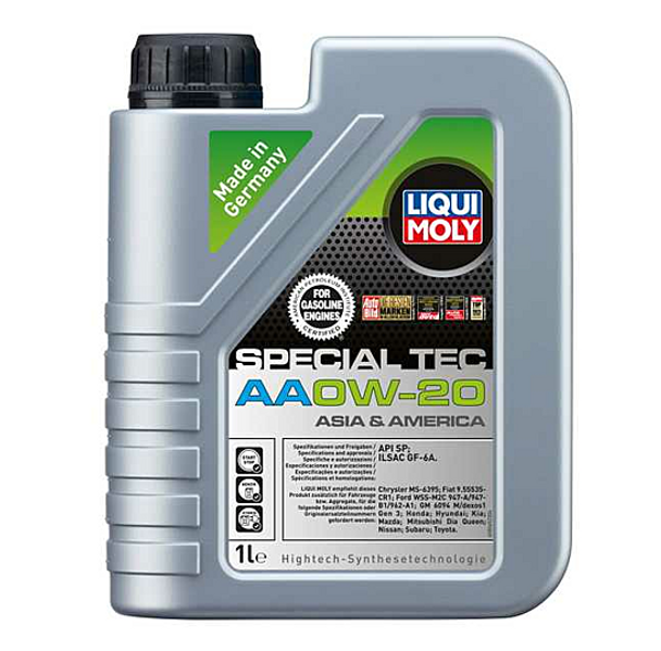 OIL LIQUI MOLY SPECIAL TEC AA 0W-20 1L ASIA & AMERICA 6738