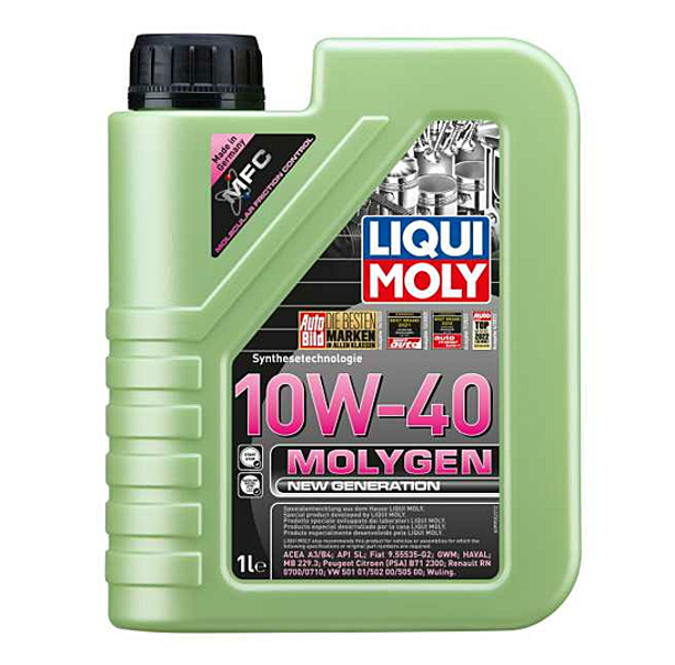 OIL LIQUI MOLY MOLYGEN 10W-40 1L SYNTHETIC NEW GENERATION 9955