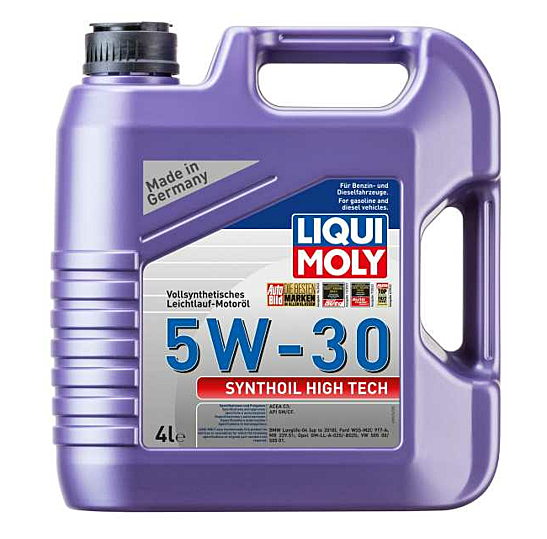 OIL LIQUI MOLY 5W-30 4L SYNTHETIC HIGH TECH 20958