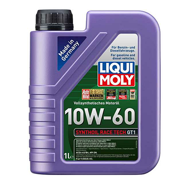 OIL LIQUI MOLY 10W-60 1L SYNTHOIL RACE TECH GT1 8908