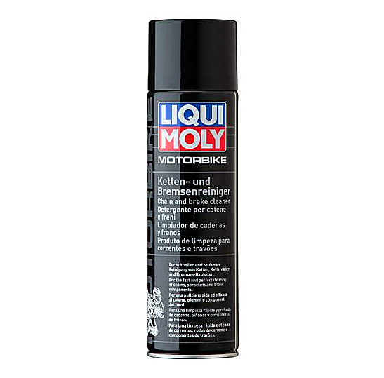 LIQUI MOLY MOTORBIKE CHAIN AND BRAKE CLEANER 500ML 1602