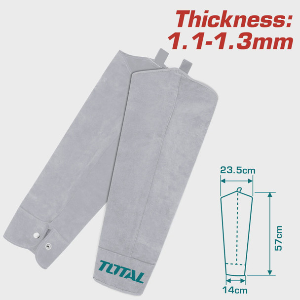 WELDING SLEEVES LEATHER TOTAL TSPWS01