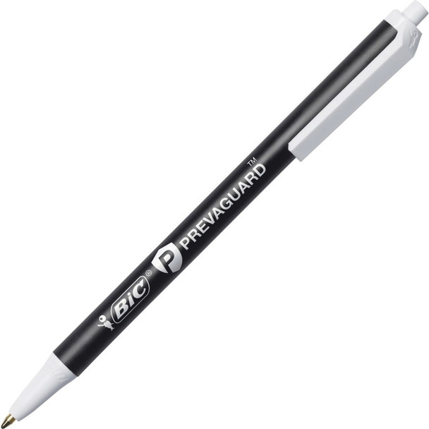 Stationery Pen BiC PrevaGuard Clic Stic Ballpoint Black SOLD EACH