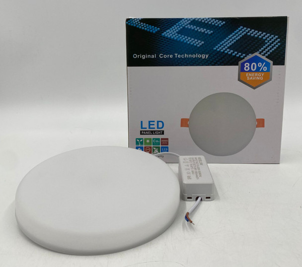 LIGHT LED PANEL 24W JORTAN JT-CP-24W ROUND WHITE 6500K 110-265V