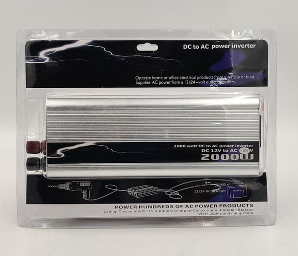 INVERTER 2000W 12V-110V SILVER