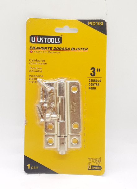 TOWER BOLT 3" UTUSTOOLS #PID103