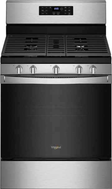 STOVE 5 BURNER WHIRLPOOL WFG535S0LS 30" 1Y